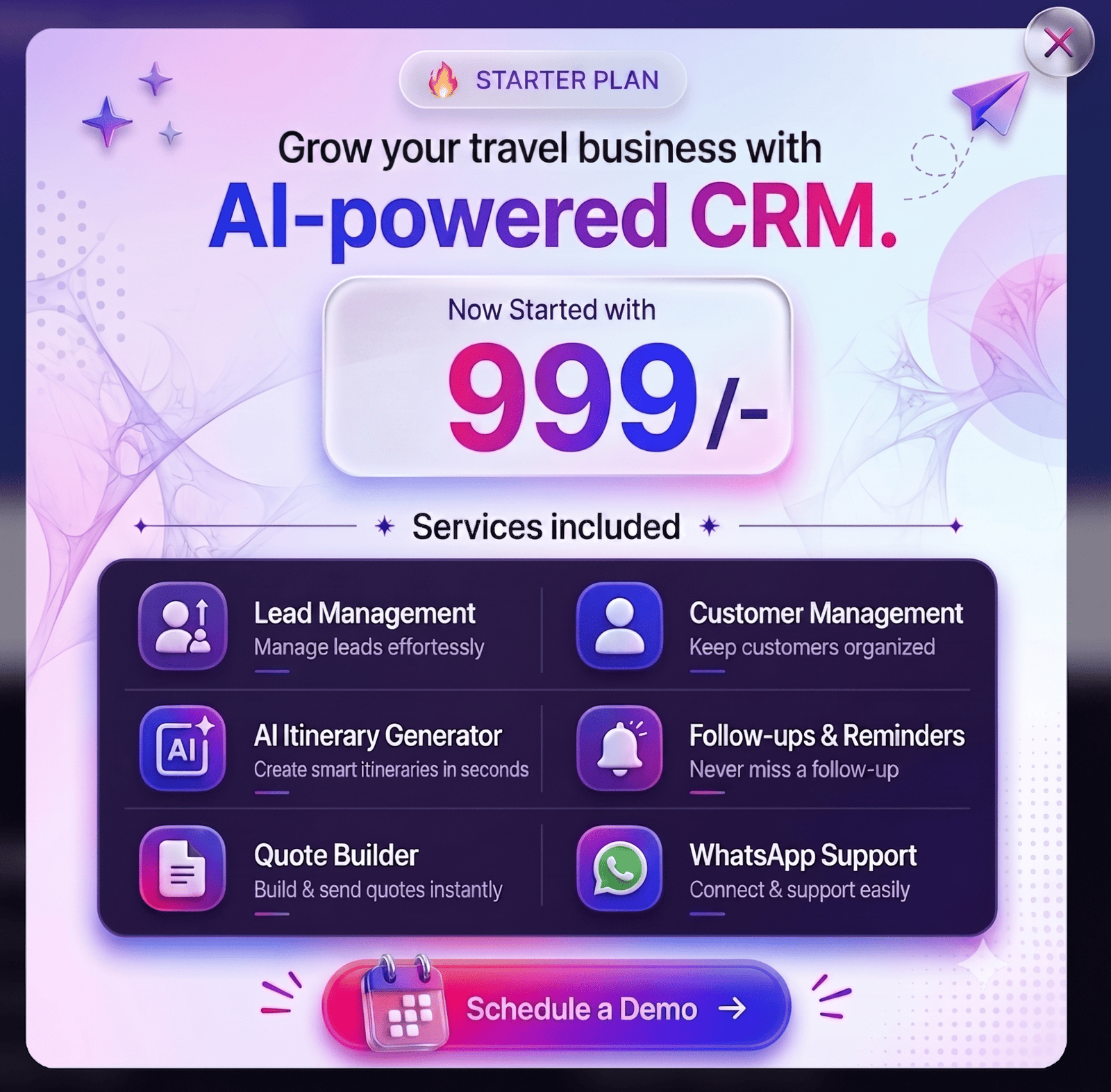 Grow your buisness with Ai power CRM